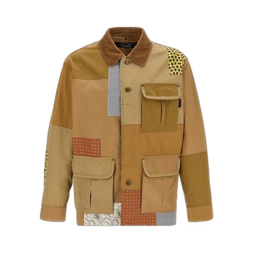 Patchwork Bomber Jacket