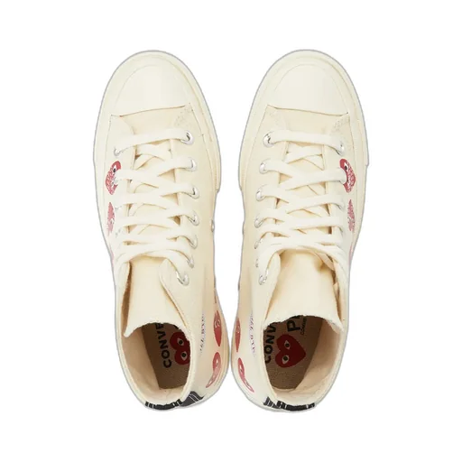 Lace-Up High-Top Sneakers