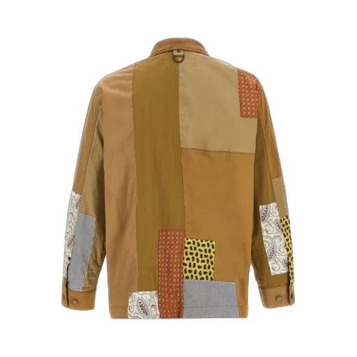 Patchwork Bomber Jacket