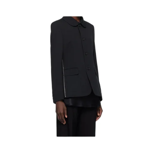 Wool Gabardine Blazer