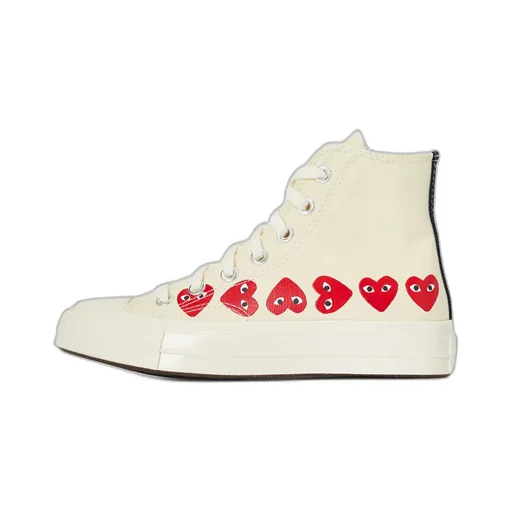 Lace-Up High-Top Sneakers