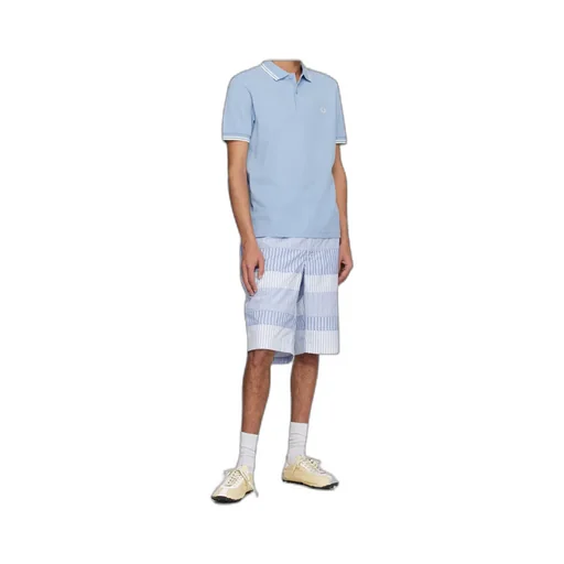 Yarn Dyed Stripe Poplin Shorts