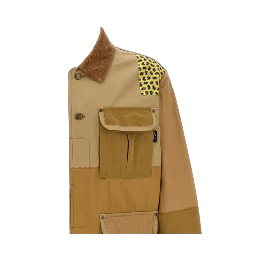 Patchwork Bomber Jacket