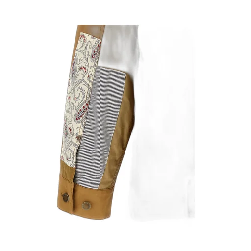 Patchwork Bomber Jacket