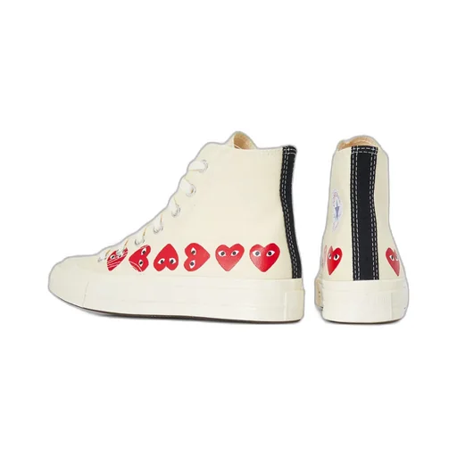 Lace-Up High-Top Sneakers