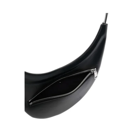 Ring Swipe Leather Tote Bag