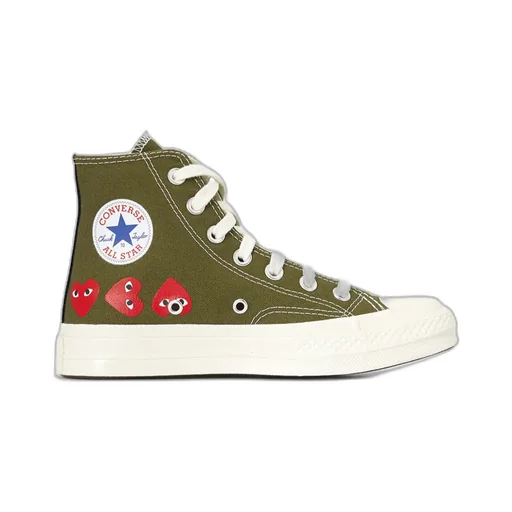 Lace-Up High-Top Sneakers