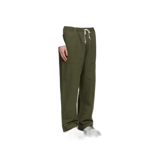Linen Herringbone Trousers