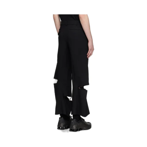 Thick Gabardine Trousers