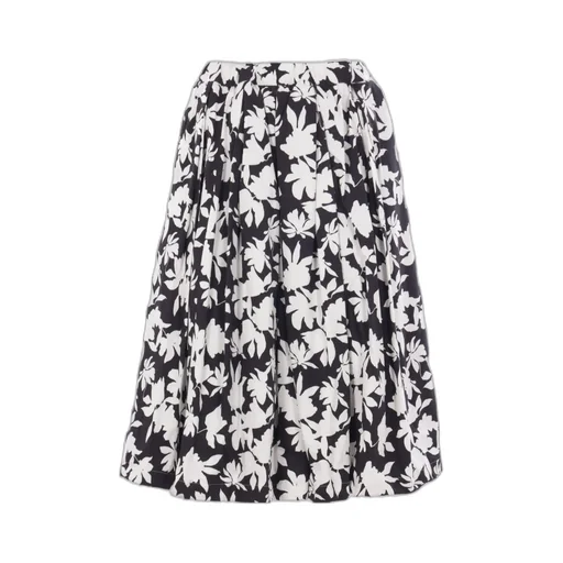 All-Over Floral Printed Skirt