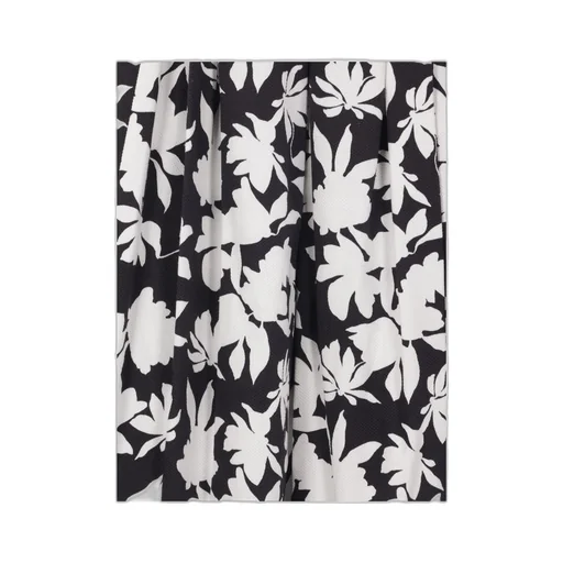 All-Over Floral Printed Skirt