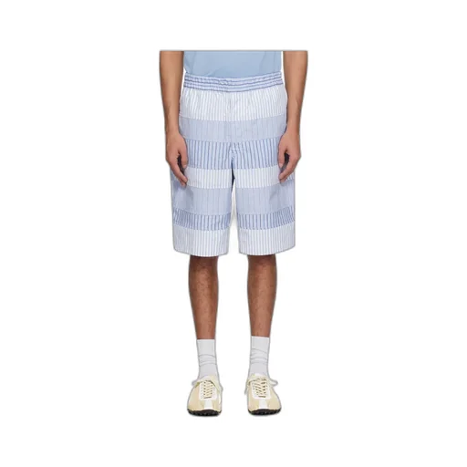 Yarn Dyed Stripe Poplin Shorts