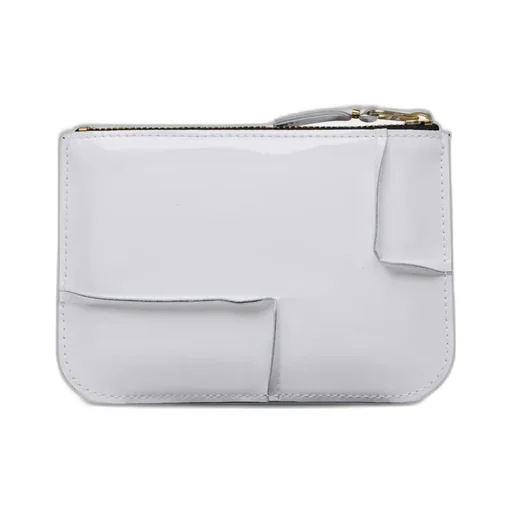 Reversed Hem Serie Zipped Wallet