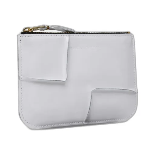 Reversed Hem Serie Zipped Wallet