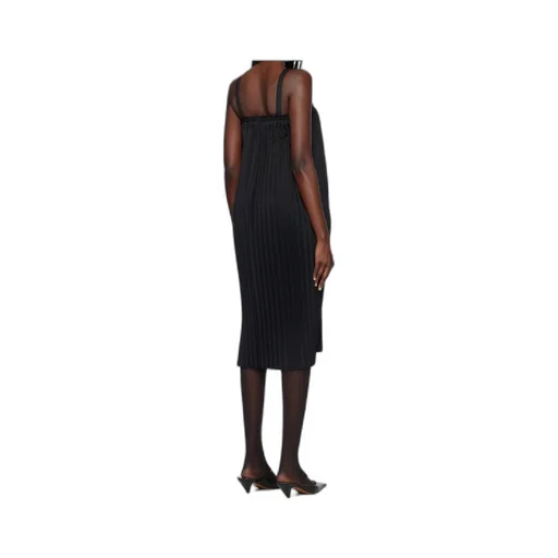 Gabardine Midi Dress