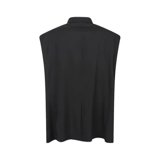 Lapel Sleeveless Casual Jacket