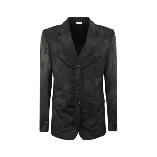 Camouflage Pattern Single-Breasted Jacket