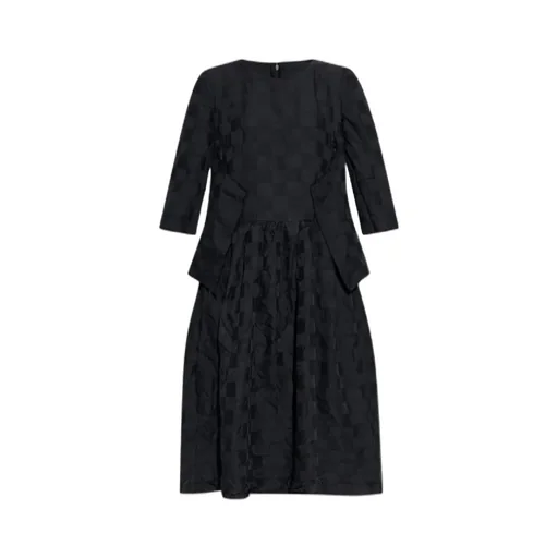 Round Neck Long Sleeve Dress