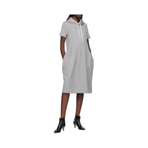 Hooded Sweatshirt Dress
