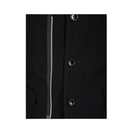 Zip-Detailed Jacket