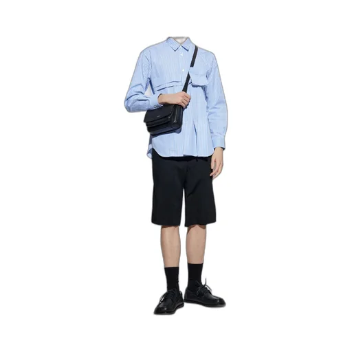 Shirt Wide-Leg Shorts
