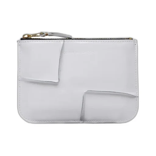 Reversed Hem Serie Zipped Wallet