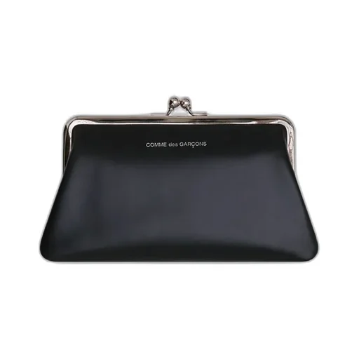 Comme Des GarÇOns Wallet Logo-Printed Kiss-Clasp Purse