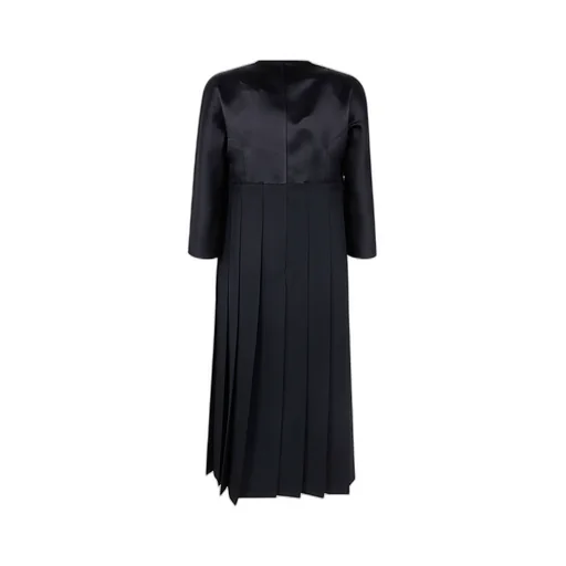 Pleated Midi Dress