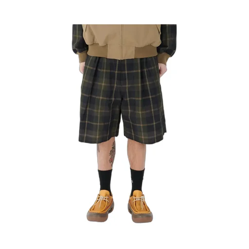 Checked Shorts
