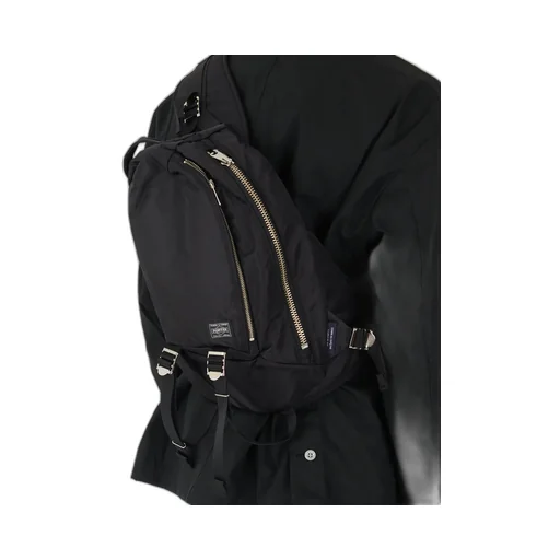 Zippered Shoulder Bag