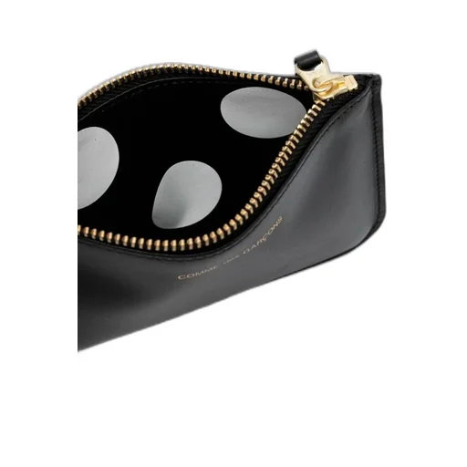 Logo-Stamp Leather Coin Purse