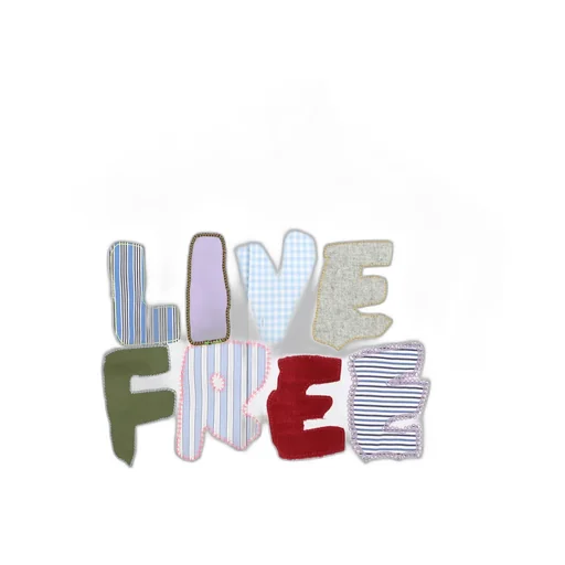 Shirt Live Free Patch Long-Sleeved Shirt