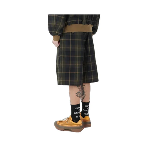 Checked Shorts