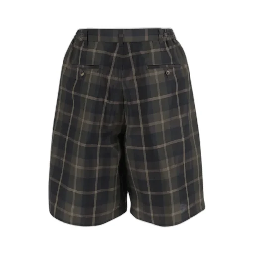 Checked Shorts