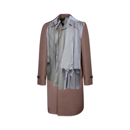 Medium And Long Lapel Coat