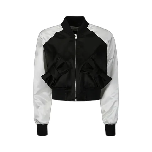 Comme Des GarÇOns Girl Satin Bomber Jacket