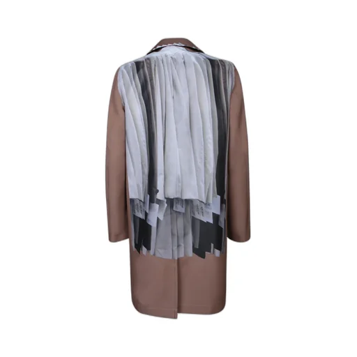 Medium And Long Lapel Coat