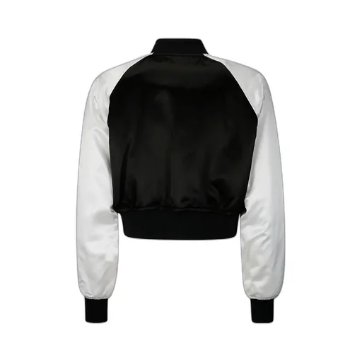Comme Des GarÇOns Girl Satin Bomber Jacket