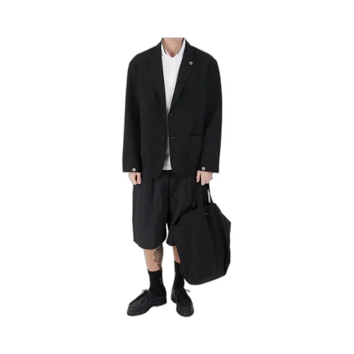 Long-Sleeved Suit Coat