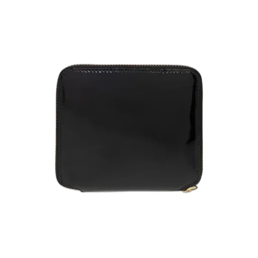 Wallet Patent Polka Dot Zipped Wallet