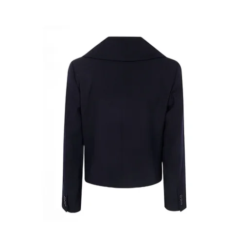 Twill Buttoned Blazer