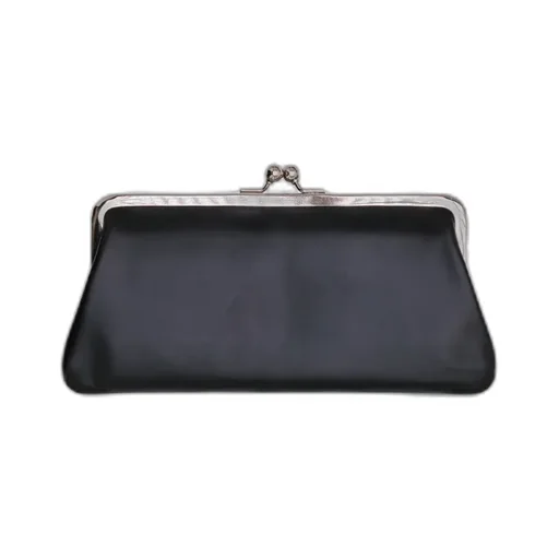 Comme Des Garons Wallet Logo-Printed Kiss-Clasp Purse