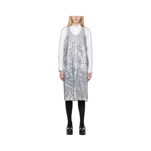 Sequined Simple Dress