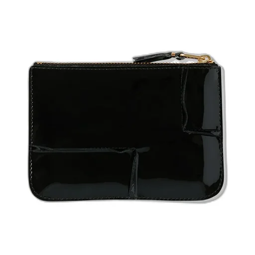 Reversed Hem Serie Zipped Wallet