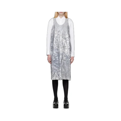 Sequined Simple Dress