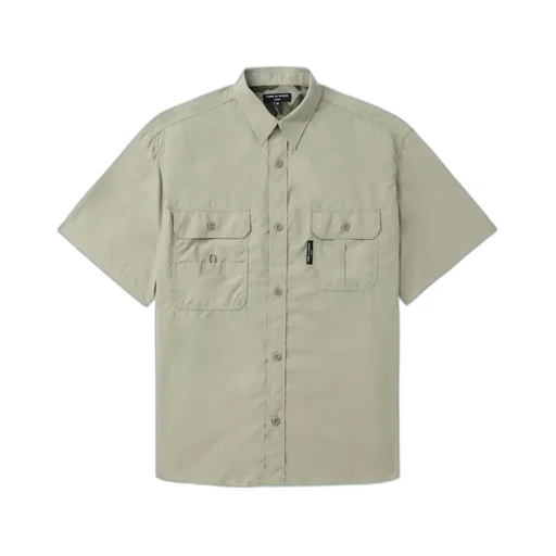 Logo-Tag Short-Sleeve Shirt