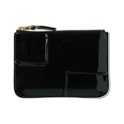 Reversed Hem Serie Zipped Wallet