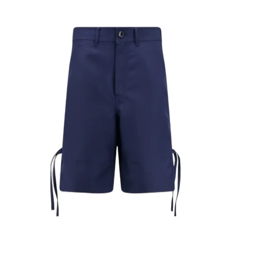 Shirt Strap-Detailed Bermuda Shorts