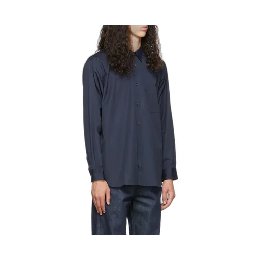 Long-Sleeve Cotton Shirt
