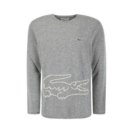 Round-Neck Long-Sleeved Sweater